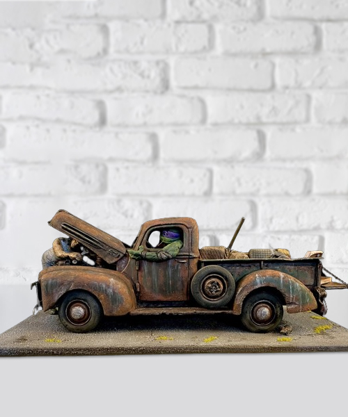 Die Ninja Turtle Lkw